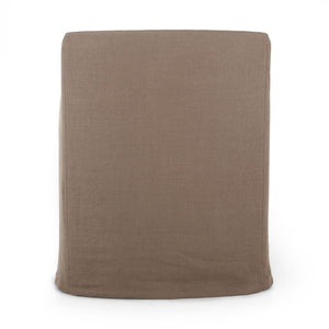 Westcott Slipcover Dining Chair - Brussels Mushroom