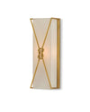 Ariadne Large Wall Sconce In Contemporary Gold Leaf