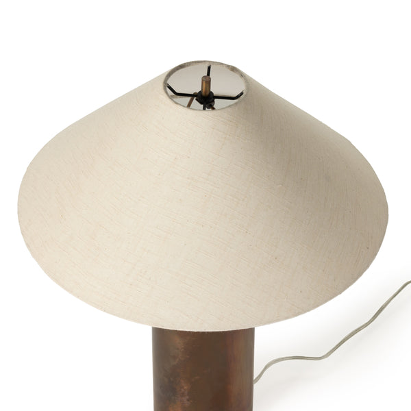 Seaton Table Lamp In Iridescent Acid Wash