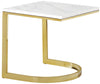 Garry End Table In Gold
