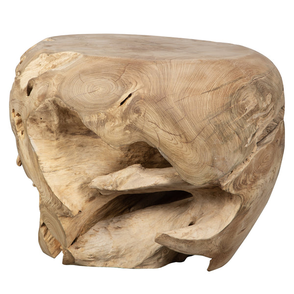 Sola Handcrafted Teak Side Table