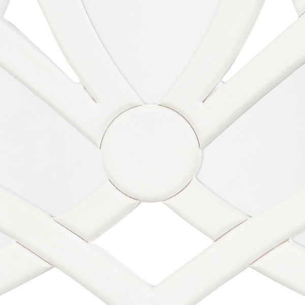 Scroll Mirror, White