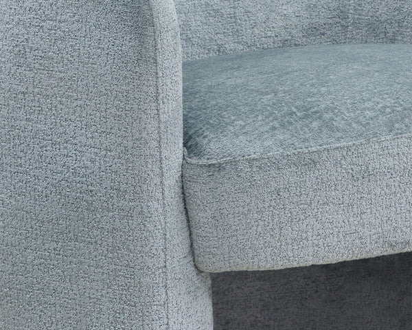 MIRCEA LOUNGE CHAIR - BERGEN FRENCH BLUE