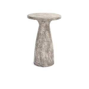 Collins 19" Outdoor Accent Table - Light Gray