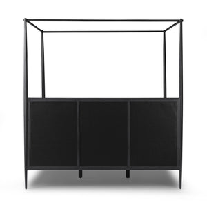 Xander Canopy King Bed - Savoy Parchment