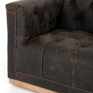 MAXX SWIVEL CHAIR-DESTROYED BLACK