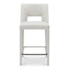Moe's Joyce Counter Stool Beige Upholstered