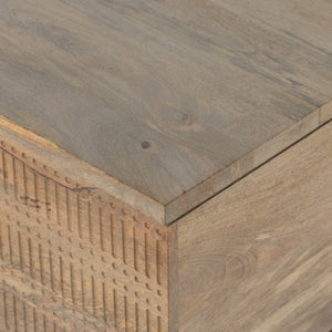 Kelby Storage Bunching Table - Gunmetal