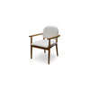 Moe's Norrie Dining Chair in Cream