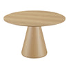 Moe's Otago Round 54" Dining Table in Natural Oak