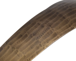 ZANATTA COUNTER STOOL - TAN LEATHER