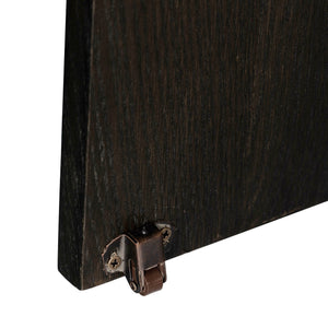 Renaud 3-Door Cabinet - Charcoal Oak Veneer