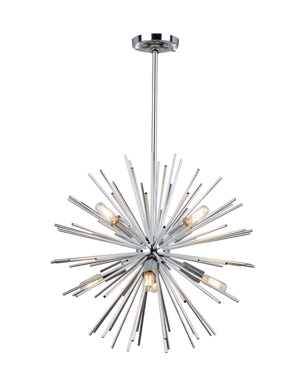 Sunburst  AC11443CH Chandelier in Chrome