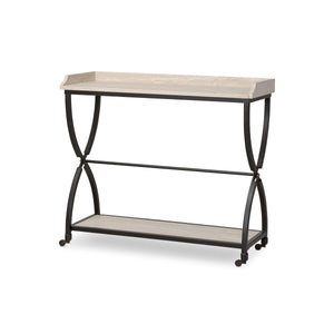 Six Beers Table - Travertine