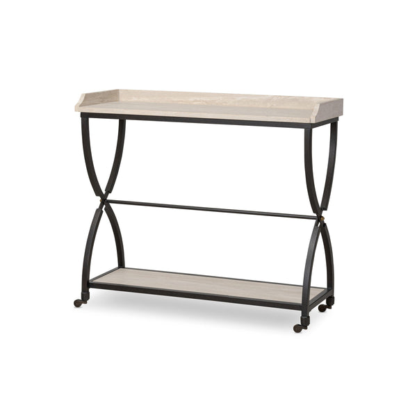 Six Beers Table - Travertine