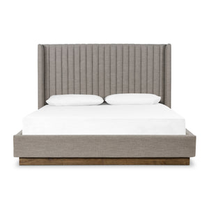Montgomery Bed In Savile Flannel In Queen