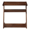 Sakai Accent Table in Matte Walnut Finish