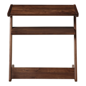 Sakai Accent Table in Matte Walnut Finish