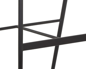 Keanu Counter Stool - Gunmetal