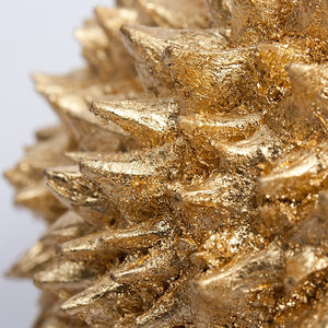 Gilded Resin Durian Fruit