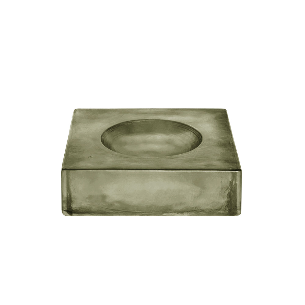 Moe's Miro Glass Catchall in Muted Sage