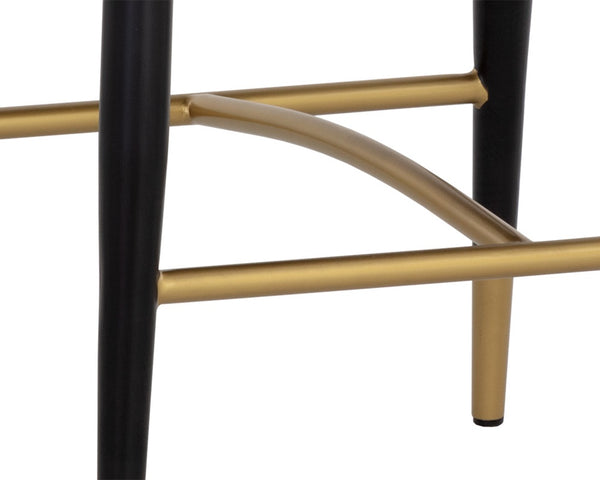 GIANNI COUNTER STOOL - DILLON CREAM / DILLON THUNDER