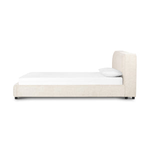 Aidan Bed In Plushtone Linen In Queen