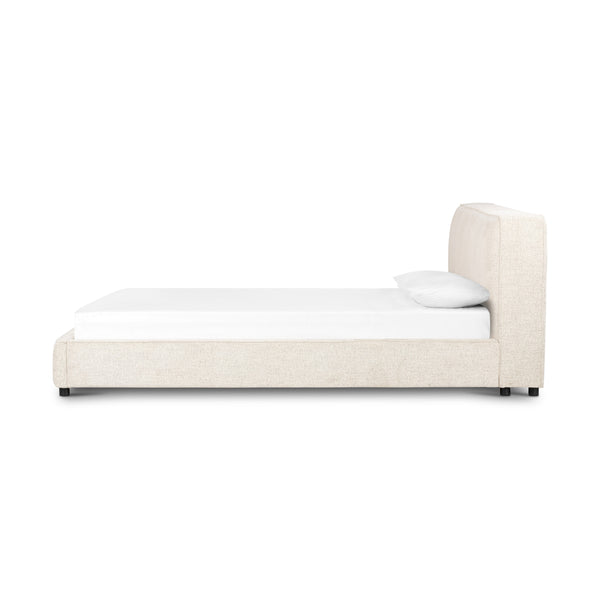 Aidan Bed In Plushtone Linen In Queen