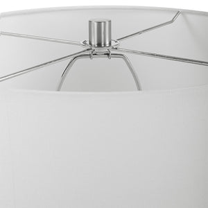 Imperia Aqua Gray Table Lamp
