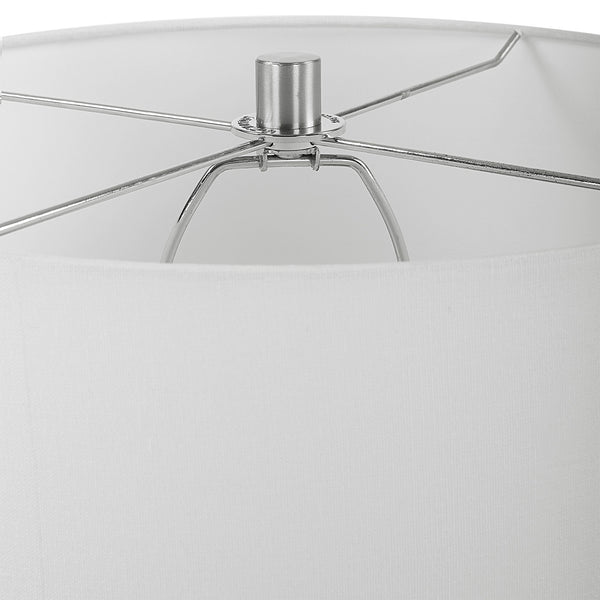 Imperia Aqua Gray Table Lamp