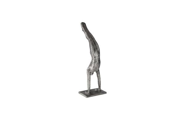 Handstand Sculpture, Aluminum, Smallall