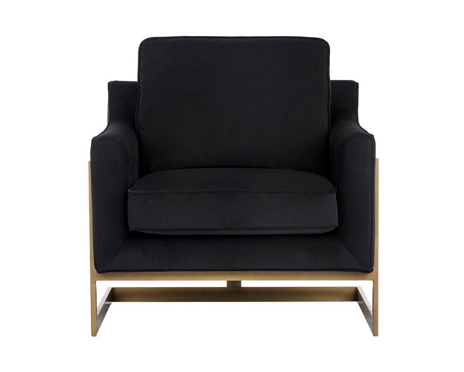 Kalmin Armchair - Abbington Black