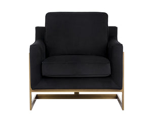 Kalmin Armchair - Abbington Black