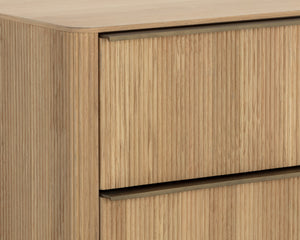 KALLA NIGHTSTAND - RUSTIC OAK