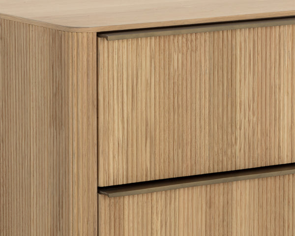 KALLA NIGHTSTAND - RUSTIC OAK