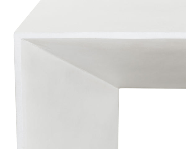 NOMAD COFFEE TABLE - WHITE