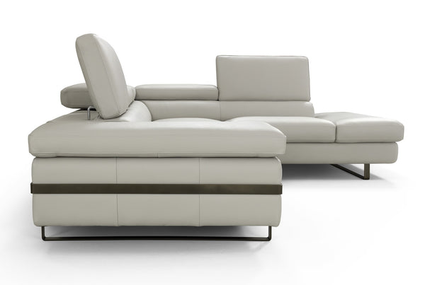 I867 Left Hand Facing Chaise in Right Grey