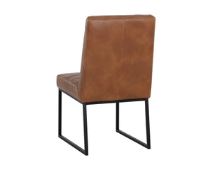 SPYROS DINING CHAIR - TOBACCO TAN