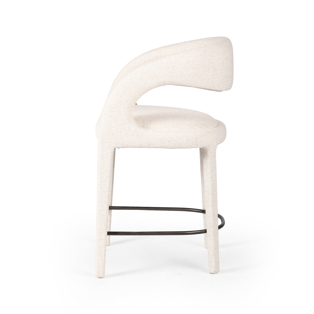 Hawkins Stool In Omari Natural In Counter