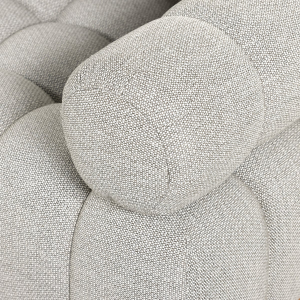 Roma Outdoor 4pc Sectional W/Ottoman In Ash