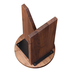 Moe's Grace Accent Table Walnut Brown