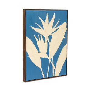Paradis 2 Framed Painting in Multicolor