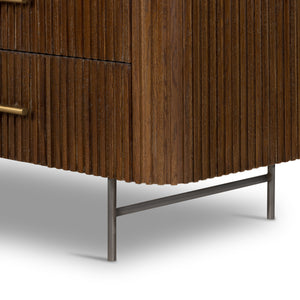 Fletcher 6 Drawer Dresser In Bluestone