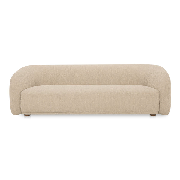 Moe's Faye Sofa Beige Boucle