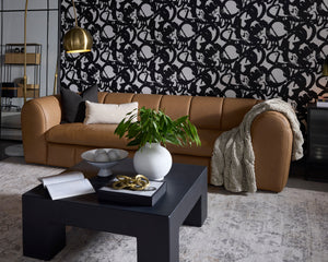 CYRIL SOFA - LUCIA COGNAC LEATHER