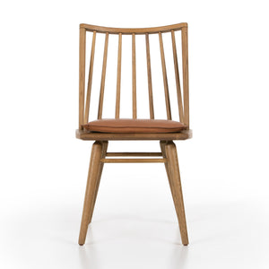 Lewis Windsor Chair W Cushion In Sandy Oak