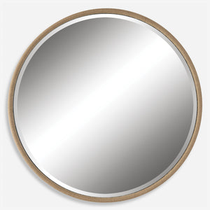 Ranchero Natural Rope Round Mirror