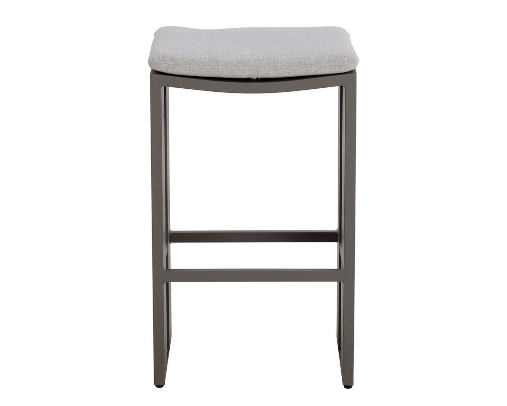 VERIN BARSTOOL - WARM GREY - GRACEBAY LIGHT GREY