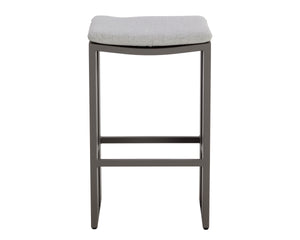 VERIN BARSTOOL - WARM GREY - GRACEBAY LIGHT GREY