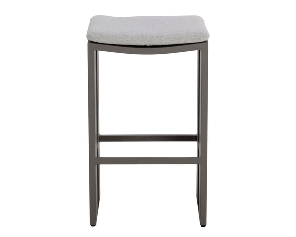 VERIN BARSTOOL - WARM GREY - GRACEBAY LIGHT GREY